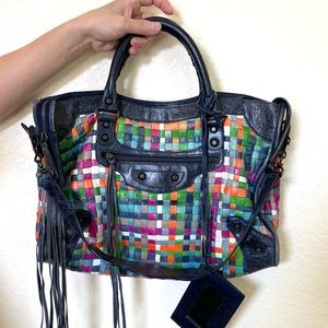 2009 Balenciaga Multicolor Classic Citybag
